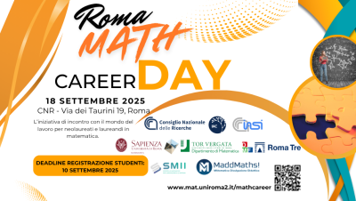 Roma Math Career Day 2025